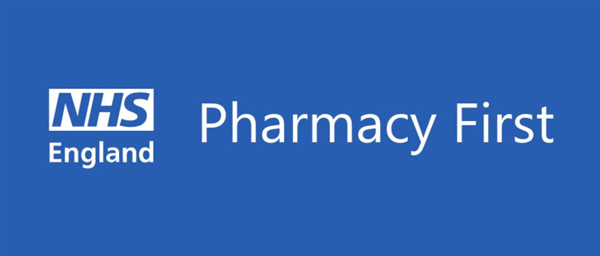 Pharmacy First NHS Logo