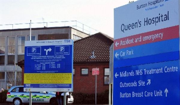 burton queens hospital